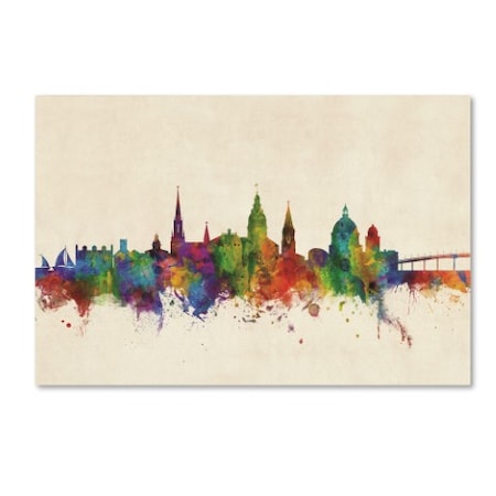 Michael Tompsett 'Annapolis Maryland Skyline' Canvas Art,30x47